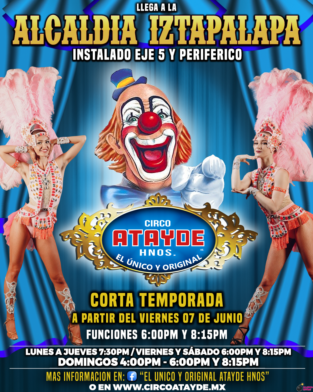 Circo Atayde en Alcaldía Iztapalapa