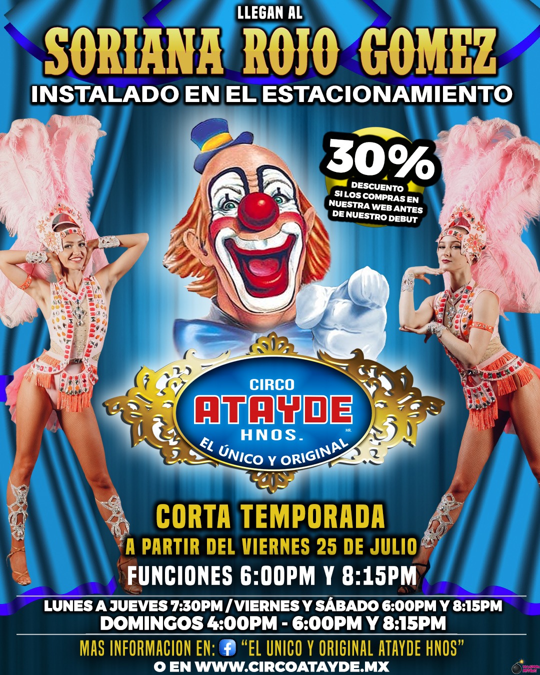 Circo Atayde en Soriana Rojo Gomez