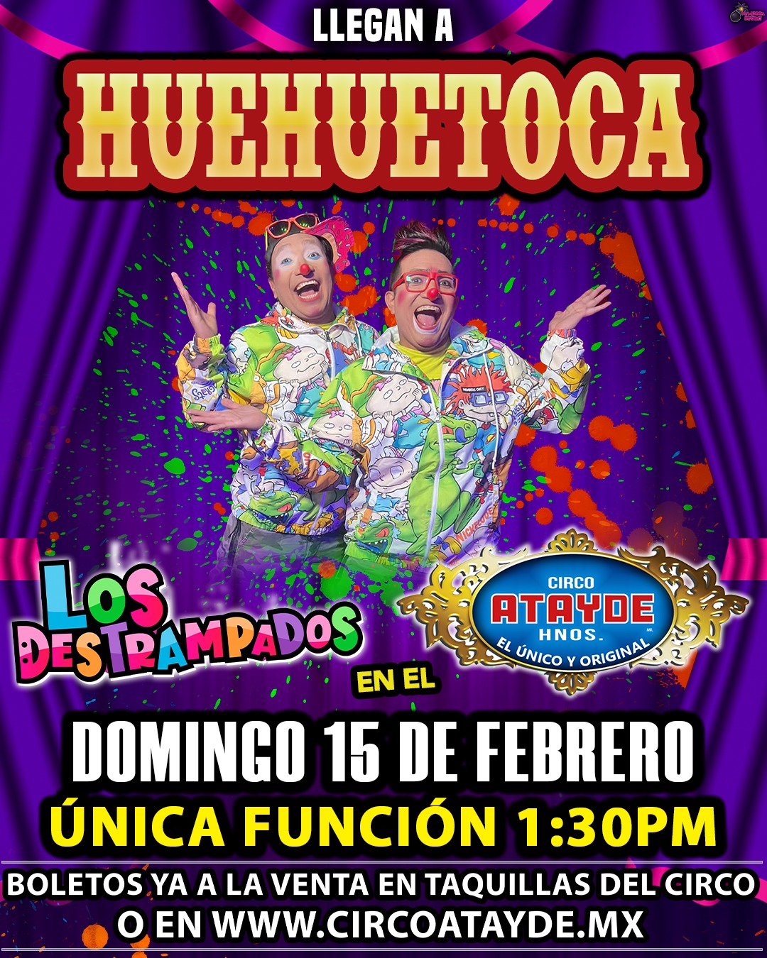 Los Destrampados en Circo Atayde Huehuetoca